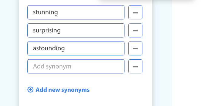 Synonyms